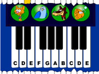 Музична гра онлайн, Грай мелодію голосами різних тваринок
